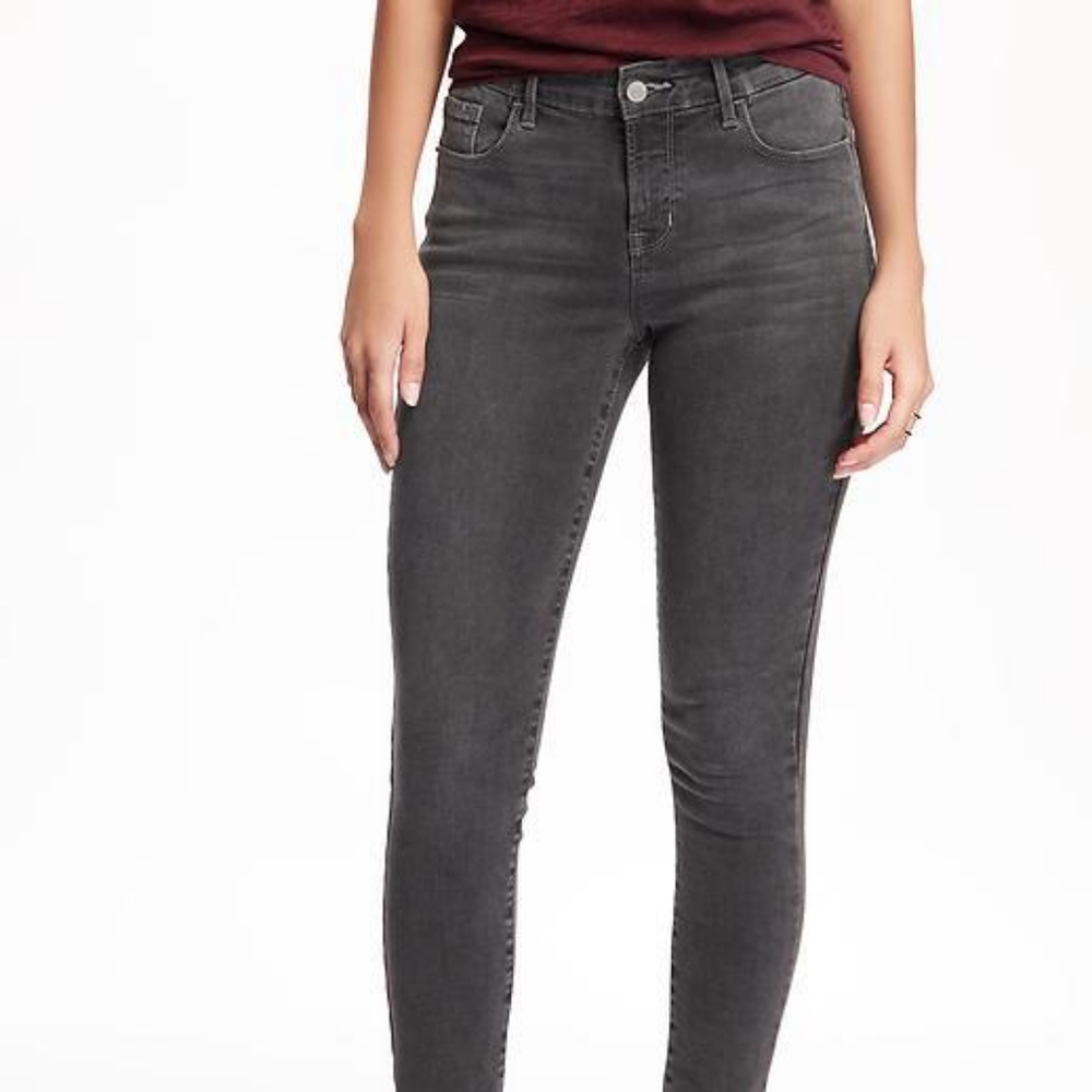 Old Navy Mid-rise Rockstar Built-in Sculpt jeans